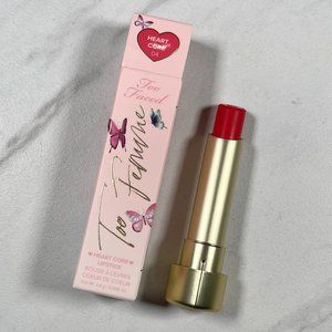 Too Faced Too Femme Heart Core Lipstick BNIB